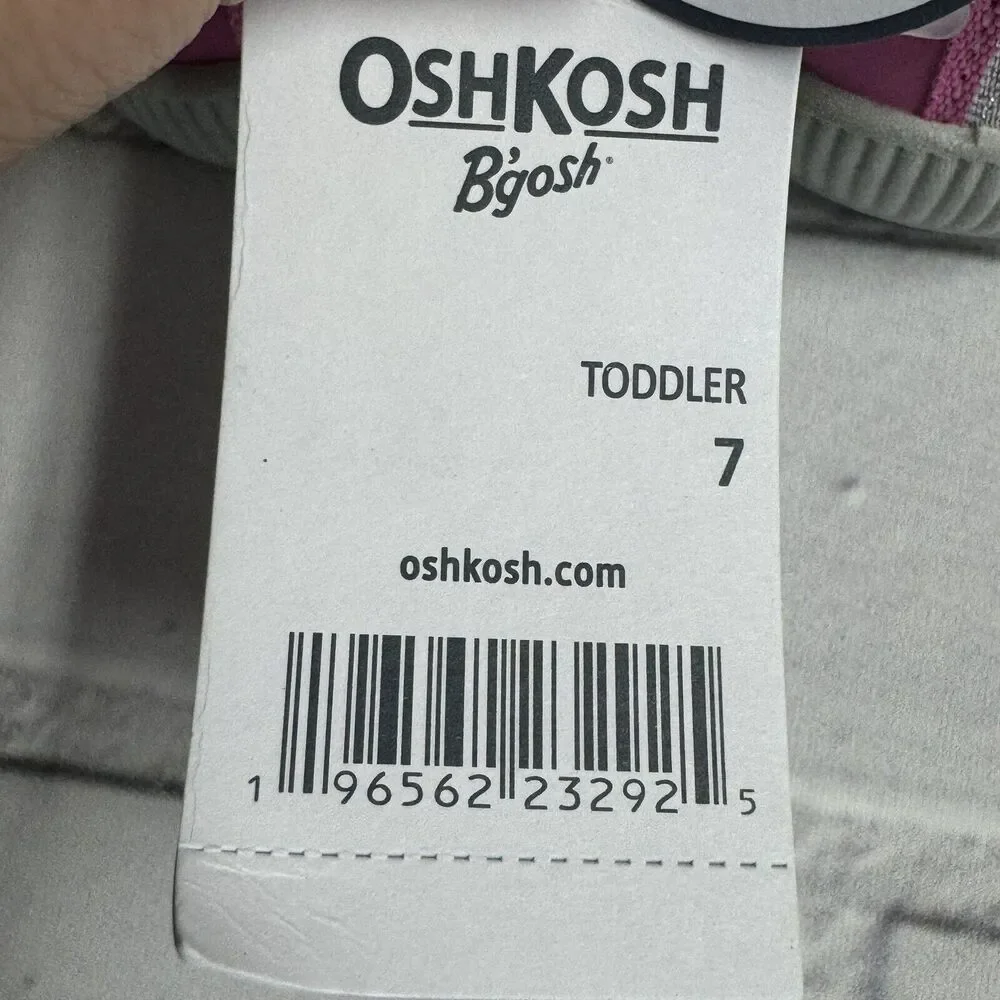 OshKosh Everplay Flexible Outsole Bump Toe Sandal Toddler Size 7 Pink